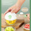 Manual Garlic Chopper Mini Food Processor 8.5x9.3cm Green 11