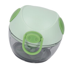 Manual Garlic Chopper Mini Food Processor 8.5x9.3cm Green