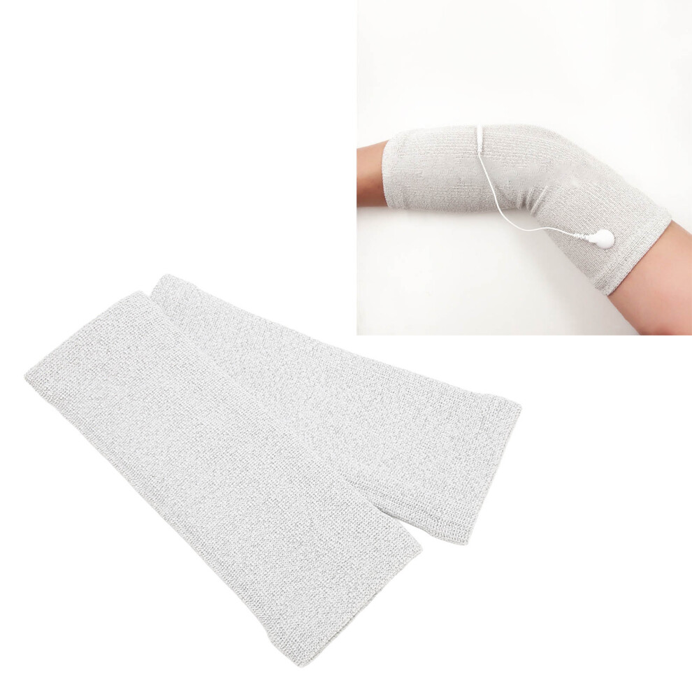Silver Electrode Elbow Protector 8.5Cm Lengthen Guard For Soreness And Pain Relief