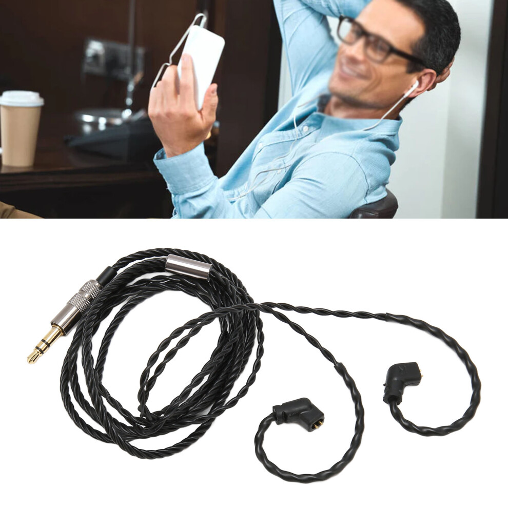 Noise Reduction 2 Pin 0.78Mm Earphone Cable For Cca Qdc Effective 4651339215267