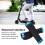 2 Stück blaue Silikon-Griffhüllen für E-Scooter 11