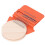 Mini Loom Machine 6.5cm Wooden Hand Craft Weaving Tool Orange Triangle 1
