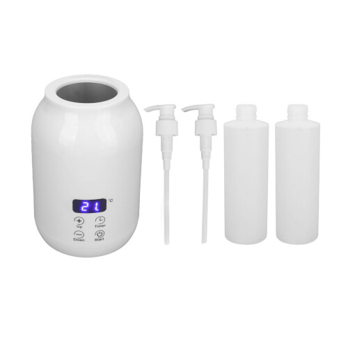 Massage Oil Heater with LED Display, Touch Control, Adjustable Temperature EU Plug 1