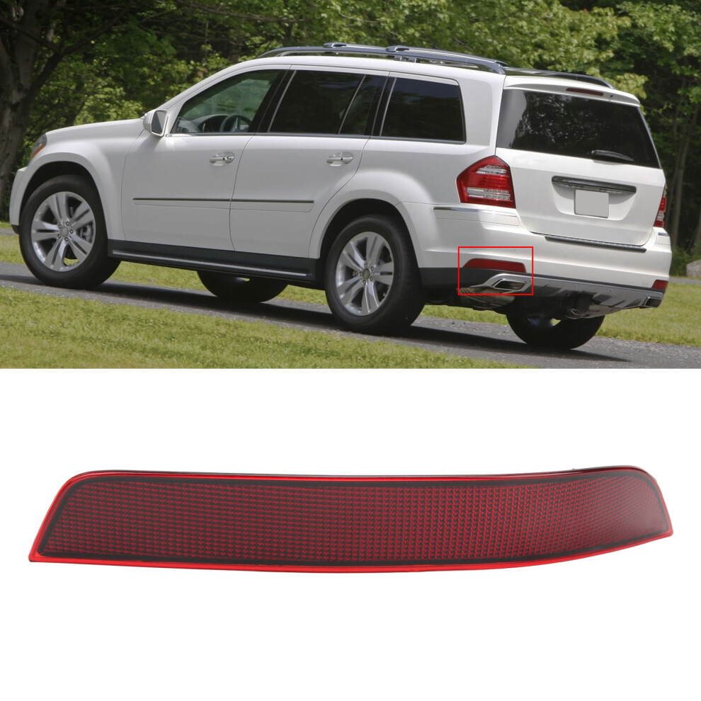 Rear Bumper Reflector Abs Plastic For Gl350/Gl450/Gl550 2010-2012 4621339229625