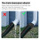 Plastic Drain Adapter for Downpipe 2x3in Black Replacement with Screws 7