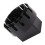 Plastic Drain Adapter for Downpipe 2x3in Black Replacement with Screws 4