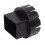 Plastic Drain Adapter for Downpipe 2x3in Black Replacement with Screws 1