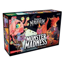 (Monster Madness)Jeux de cartes stratégie de bureau Funny Dungeon Mayhem version basique et étendue