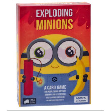 (Minions)Explosion Chatons Stratégie Jeu de Cartes Minions Tacocat Happy Salmon Enfants Jouet Puzzle