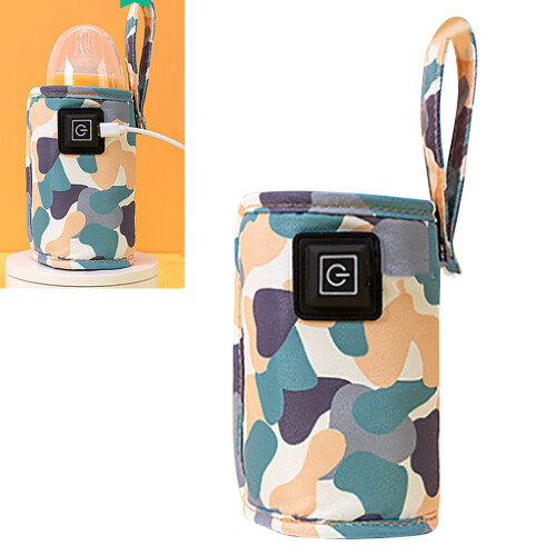 USB-Milchflaschenwärmer-Beutel 5V 2A Weiß 30  13,5 cm