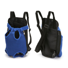 Tier Transport Rucksack Blau Größe S Nylon Fronttragetasche