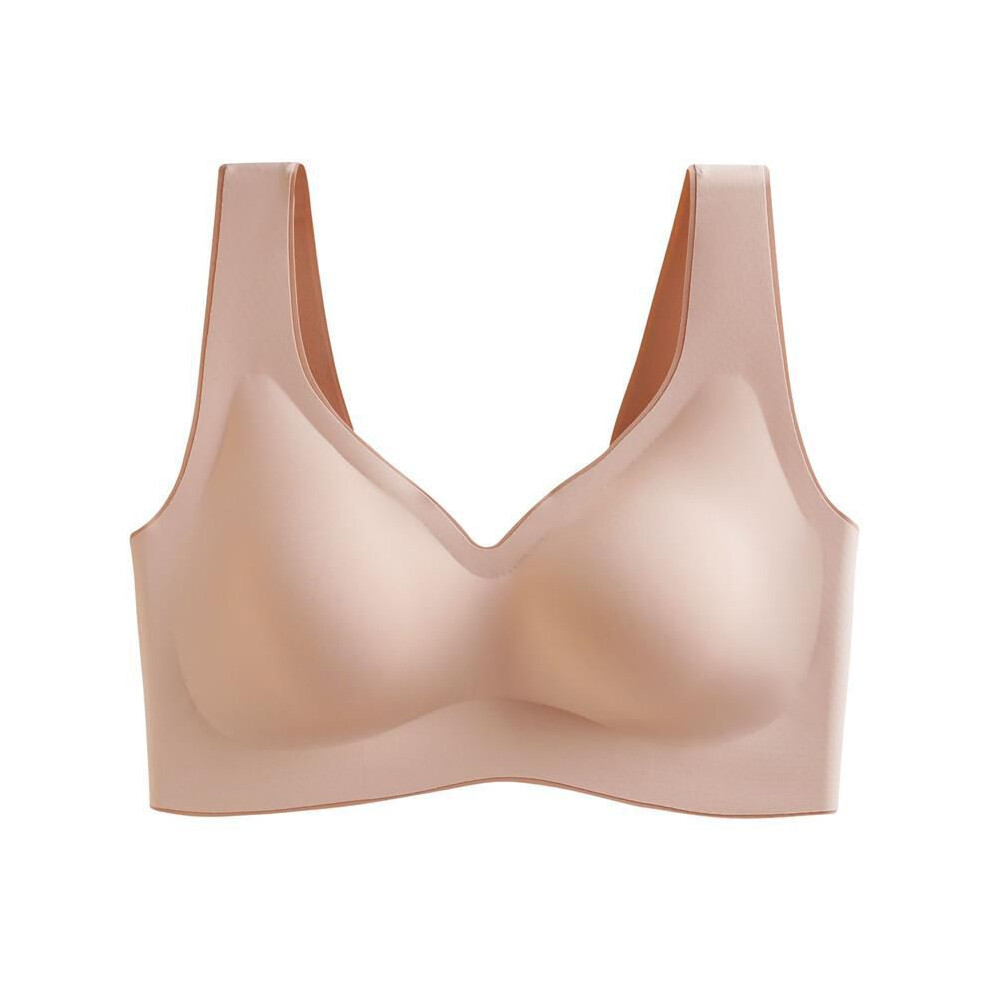 (Nude,M)Soutien gorge sport femme haut impact soutien gorge pushup crop top sexy beau dos yoga gilet