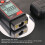Digital Tachometer 2.5-999999RPM, ABS Black, 50-500mm Range 4