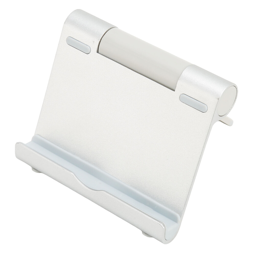 Rotatable 180 Foldable Aluminum Phone Stand For Tablets, Silver 7641339239285