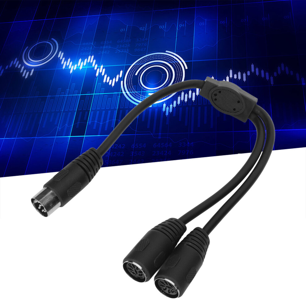 Tight Connection 1.0Ft Din 8 Pin Male To Female Audio Splitter 8401339239512