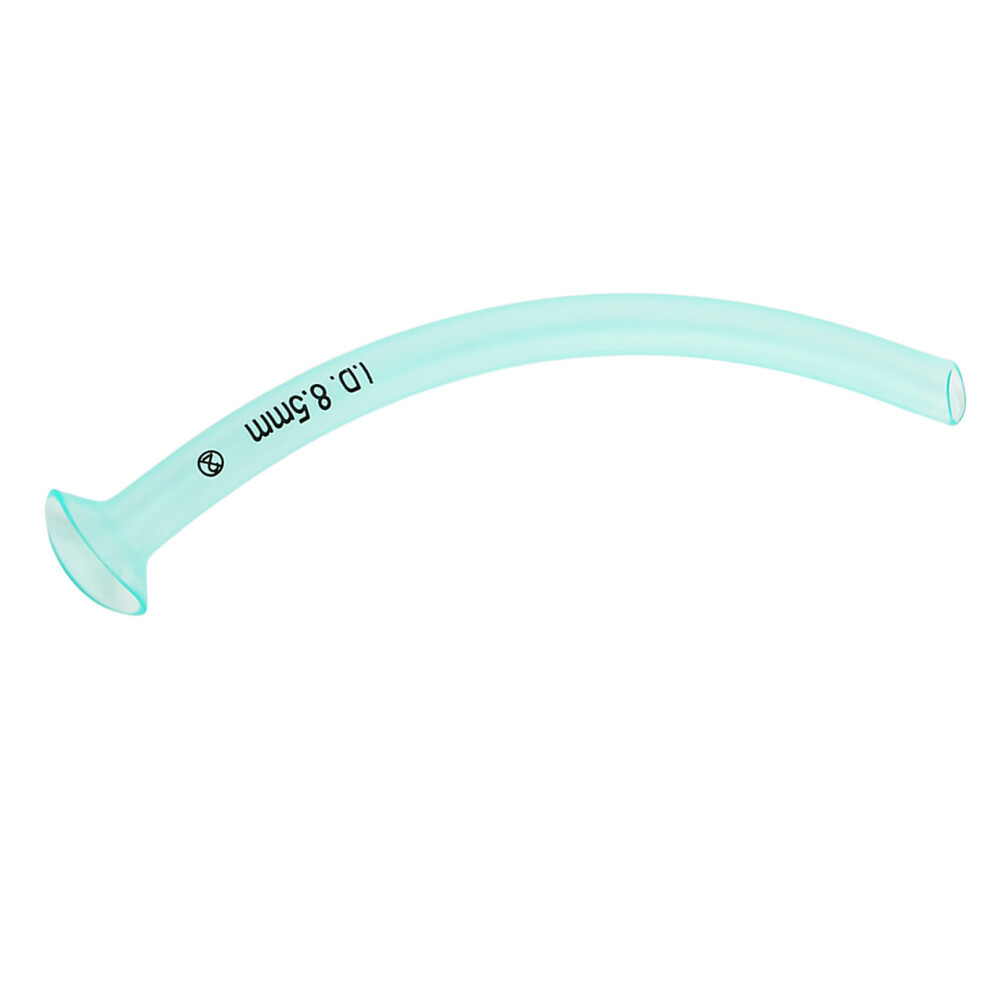 Green Disposable Nasopharyngeal Airway Tube, 8.5Mm Silicone, Emergency Duct