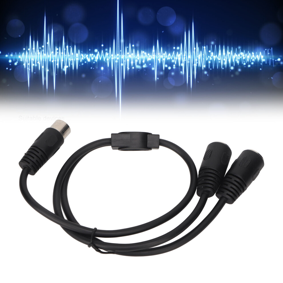 Durable Pvc Sheath 4Pin To 2Din 4Pin Adapter Cable 1.6Ft Long 5041339242032