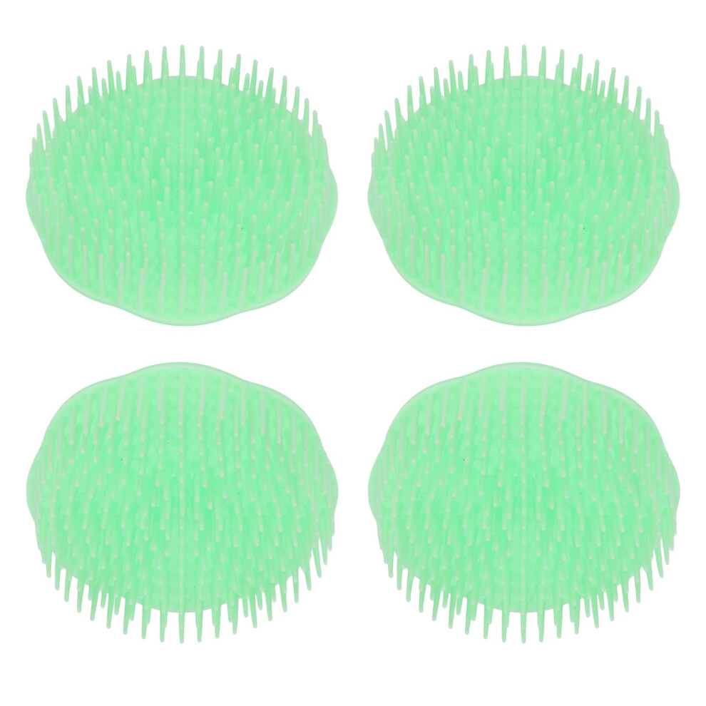 Ergonomic Hair Shampoo Brush 10pcs No Tangle Anti-Static Resin