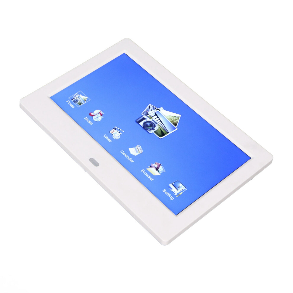 7 Inch Digital Photo Frame 800X480 Lcd Calendar Video Loop Playback 4971339242293