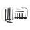 Carbon Steel ATF Gearbox Refill Tool Set with 13 Adapters 10