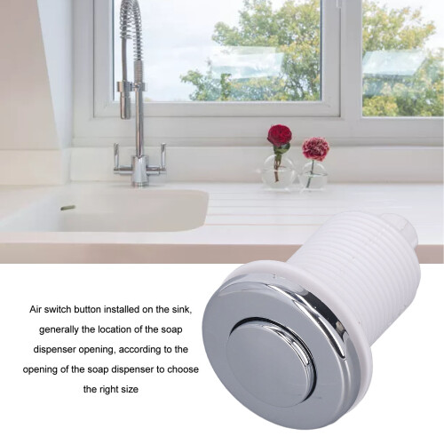 Corrosion-Resistant Air Switch Button Kit for Disposer & Spa 125‑ 2