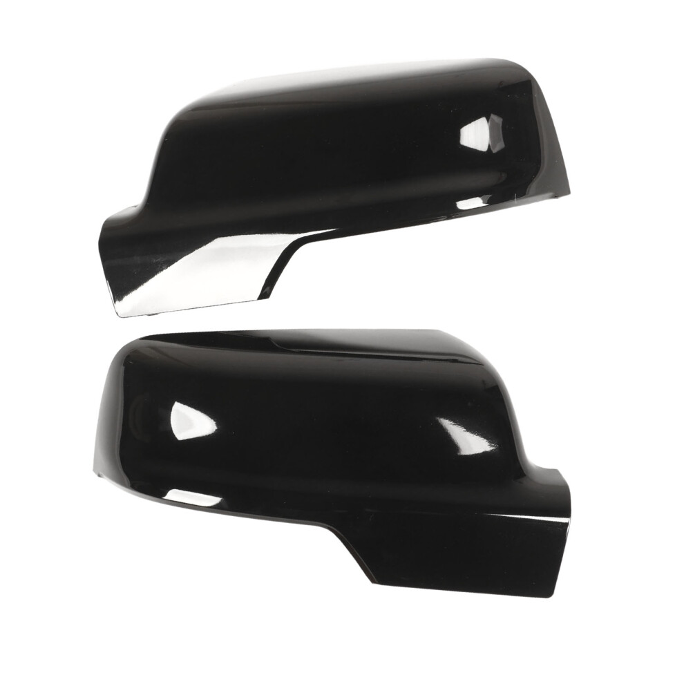 Stylish Rearview Mirror Cap For Dodge Ram 1500 Dt Models Black 8071339245068