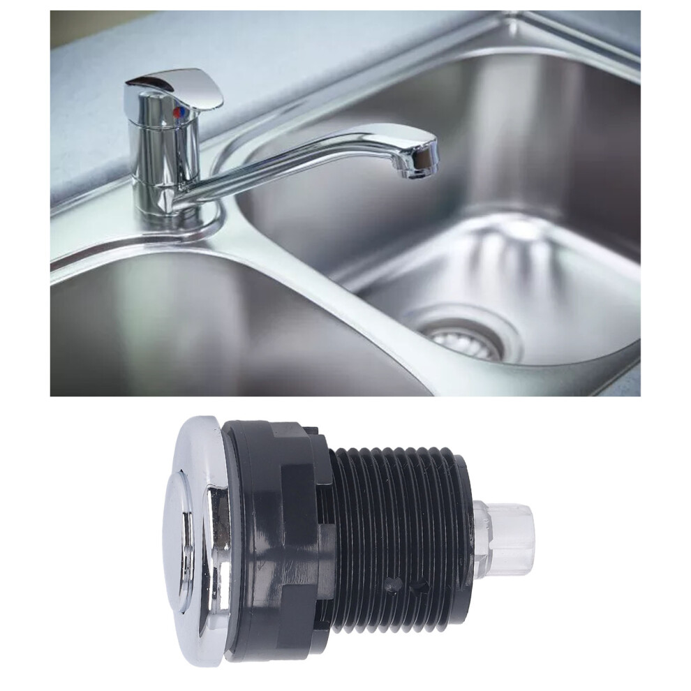 Stainless Steel Air Switch 125-250V 34Mm Button For Bathtub & Disposer 4601339245030