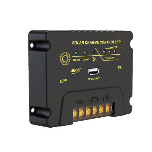 20A Solarregler 12V/24V 131x100x30mm schwarz 2