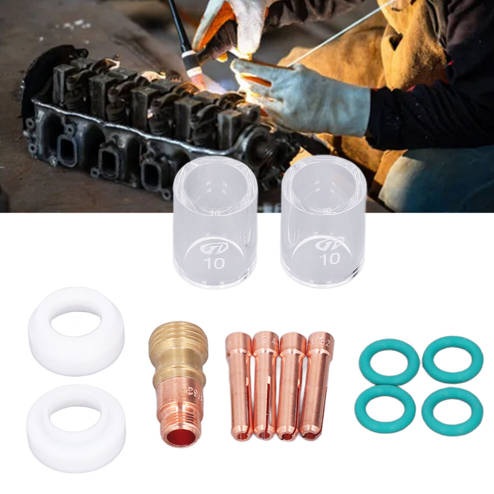 13Pcs Tig Welding Accessory Set For Wp 17 18 26 Copper Ptfe 5081339250002
