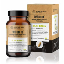 Slim Belly 60 capsules Metabolism support supplement  TWOJ CEL