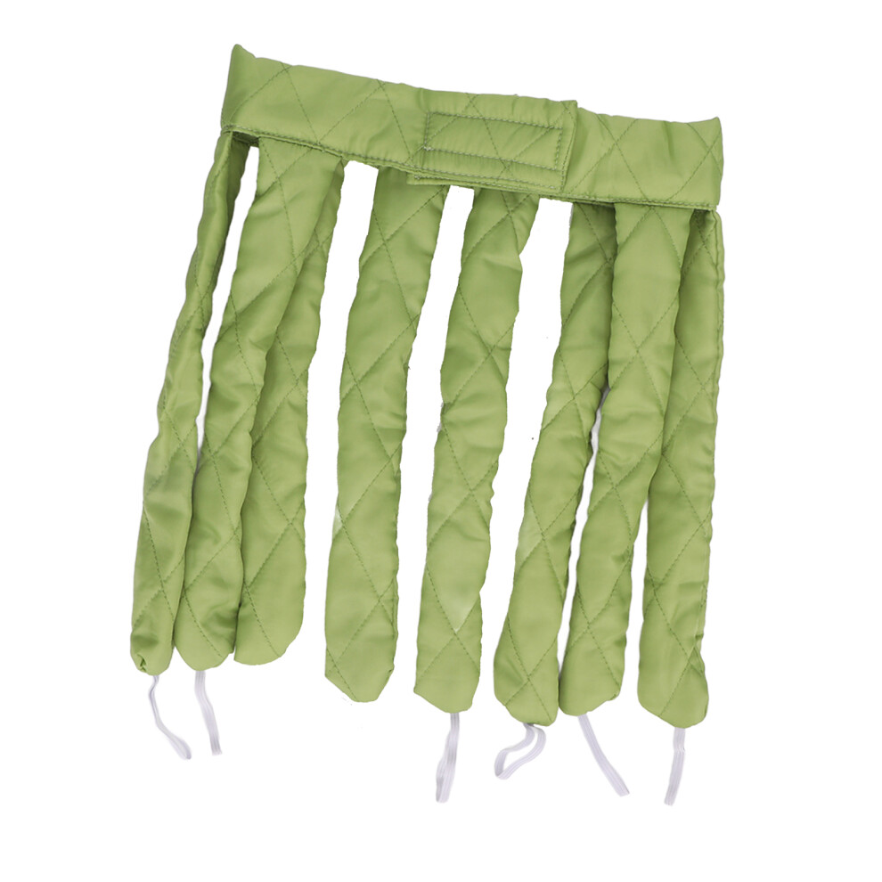 Heatless Octopus Hair Curler Headband Cotton Adjustable Hook & Loop