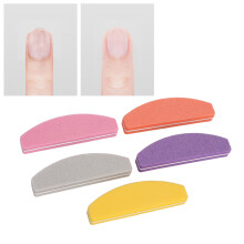 5Pcs Double-Sided Nail Buffer Block Set, Washable Sanding Manicure Tool