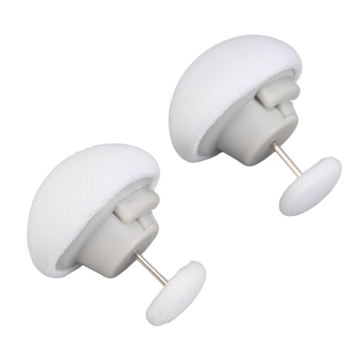 16 Stück Duvet-Bezug-Clips Pilzform Weiß 2