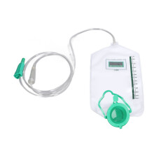 1200ml Reusable Enema Bag Kit - 10 Head Tubes for Easy Colon Cleaning