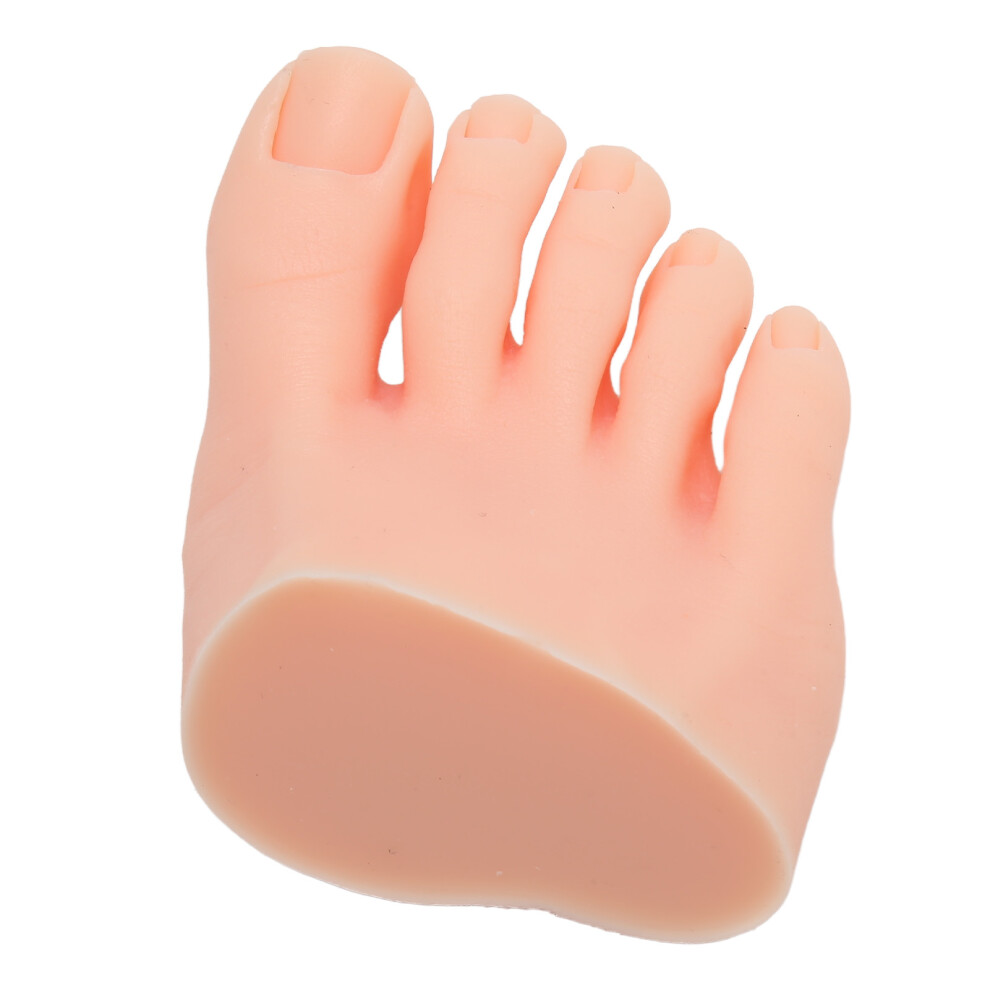 Realistic Silicone Practice Foot for Nail Art and Tattoo Training