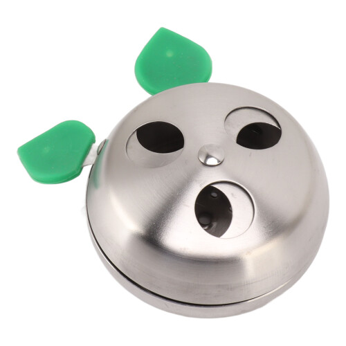 Stainless Steel Hookah Charcoal Holder with Silicone Handle, Multi Holes