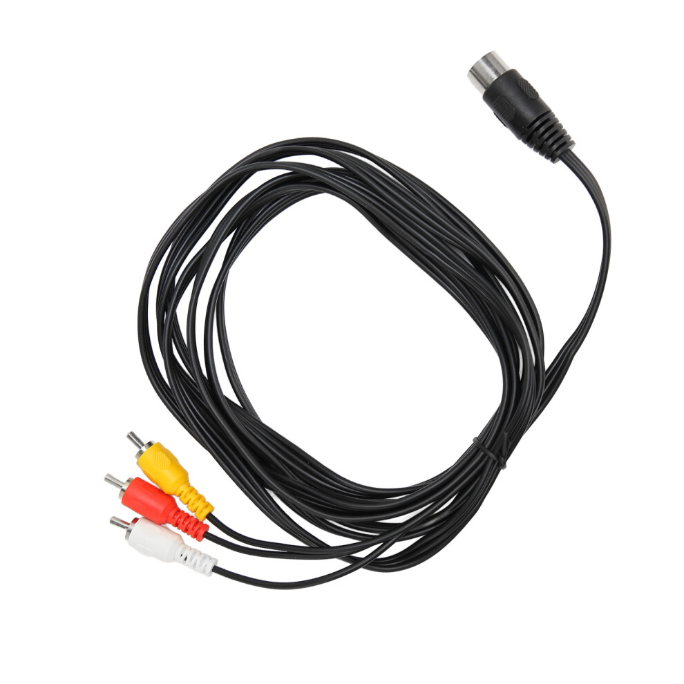 Din 8 Pin Male To 3 Rca Male Sound Cable, 9.8Ft, Pvc 9311339263488