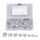 80PCS Stainless Steel Hex Nuts Kit 8 Sizes Nylon Insert Lock Nuts 15