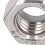 80PCS Stainless Steel Hex Nuts Kit 8 Sizes Nylon Insert Lock Nuts 3