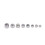 80PCS Stainless Steel Hex Nuts Kit 8 Sizes Nylon Insert Lock Nuts 12