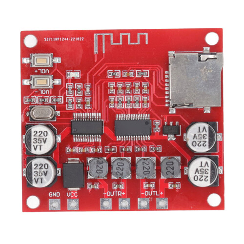 2 Channel Bluetooth Power Amplifier Board 12-24V 30W Compact 1