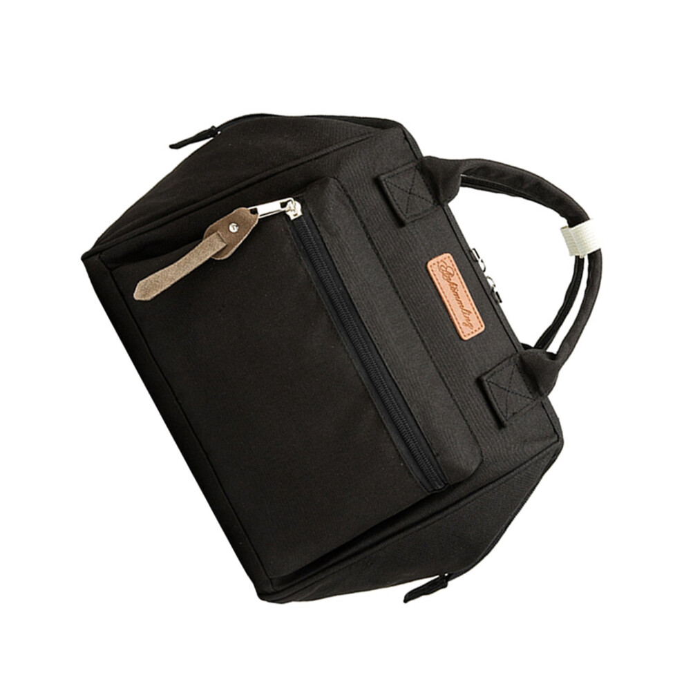 Water-Resistant Multifunction Diaper Bag Tote 23.5x13.5x22cm for Mom