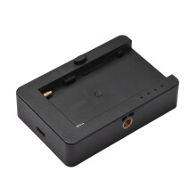 NP-F-Platte 8,8x5,8x2 cm Typ-C USB5V/7,4V Schwarz