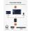 TaoTronics Bluetooth 5.0 Audio Transmitter & Receiver - 2-in-1 Wireless 3.5mm Adapter for TV, PC, Car 14