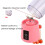 Portable Blender 380ml, Rechargeable 2000mAh, USB Mini Mixer 10