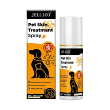 (2pcs)Pet Skin Soothing Spray  Itchy Dog Relief Spray for Dry and Flaky Skin  Pet Spray for Dogs and Cats  Fast-Absorbing and Gentle Formula