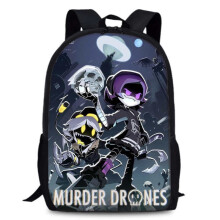 (Style 6)Murder Drones Anime Backpack Oxford Spacious School Bags For Children Gifts