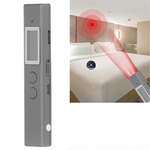 Concealed Devices Detector Multifunctional Handheld Mini RF Signal Scanner GPS Detector for Travel Home
