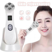 6 In 1 Face Massager Led Photon Rf Skin Firming Ion Mesotherapy Anti-aging Beauty Device