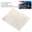 A53 Series CPU Reballing Stencil for Tin Planting Half Engraved Precise Fit 8